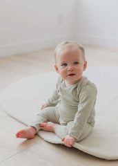 Baby and Toddler Girl Organic Cotton Ribbed Cutesy Suspenders