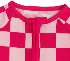 Pretty in Pink Checker Sleeper
