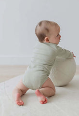 Baby and Toddler Girls Organic Cotton Ribbed Cutesy Bodysuit