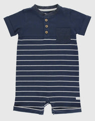 Navy Romper