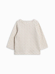 Ryle Snap Shoulder Top - Hedge Floral