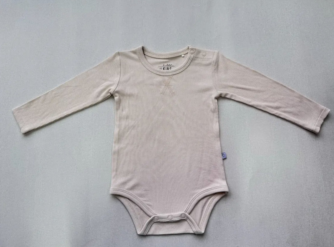 Baby Girl or Boy Bamboo Long Sleeve Bodysuit