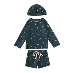 Sailboat and Nautical Swimsuit
