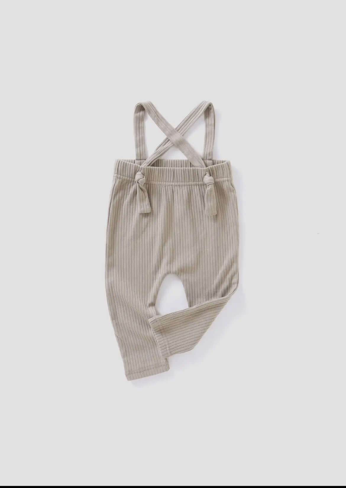Baby and Toddler Girl Organic Cotton Ribbed Cutesy Suspenders