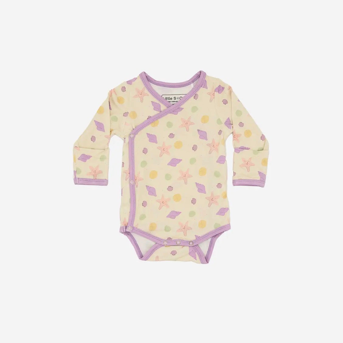 Baby Bamboo Little Seashell Bodysuit